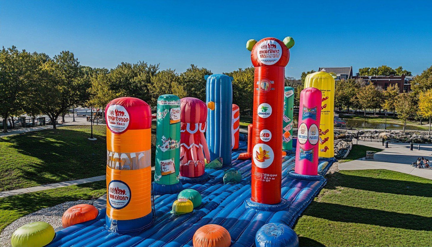 Comment les structures gonflables personnalisées boostent la visibilité des entreprises